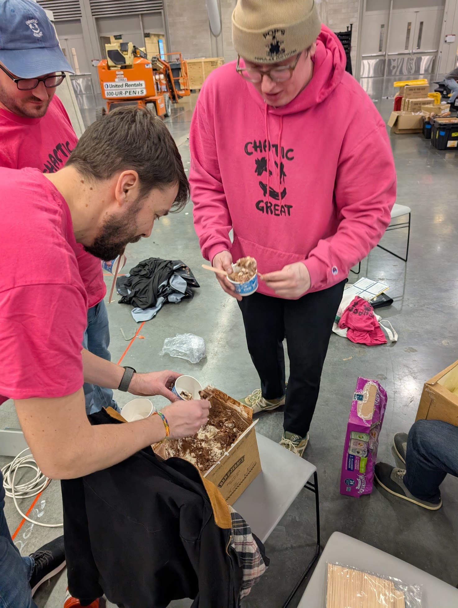 Ben & Jerry’s Angel Visits Gudnak Booth During Teardown, Saves Everything